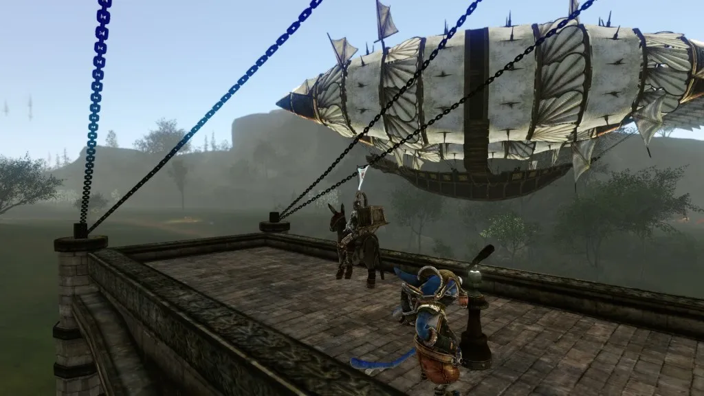 My new favorite donkey run - Gweonid Forest to Cinderstone Moor via. the Dewstone Plains airship.