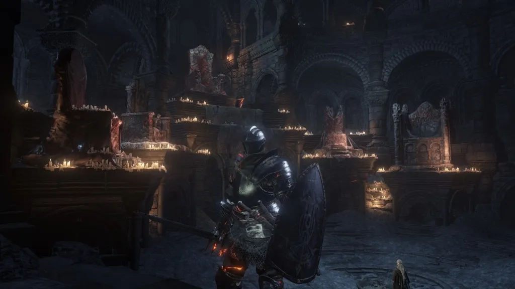 The new FireLink Shrine.