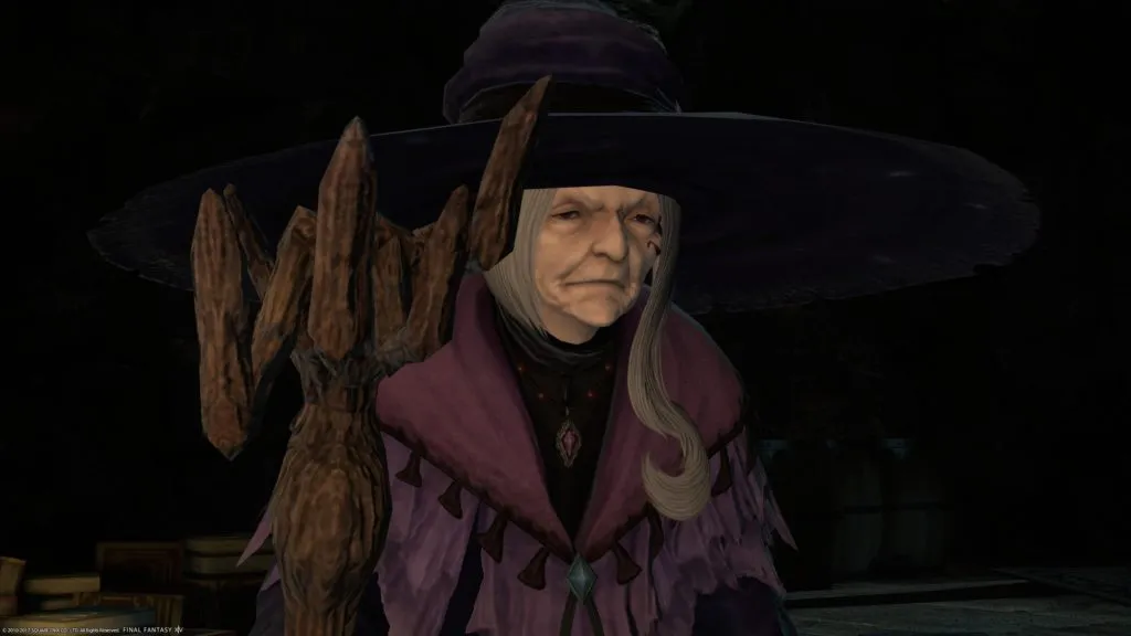 This grumpy old witch cliche wanted a book.