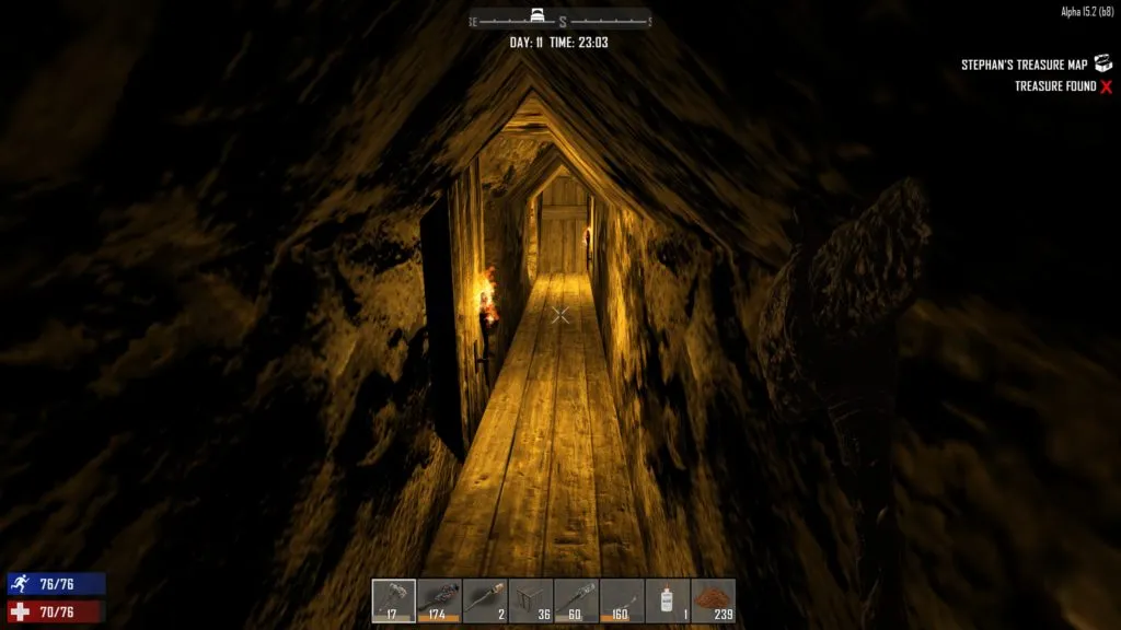 Escape tunnel!
