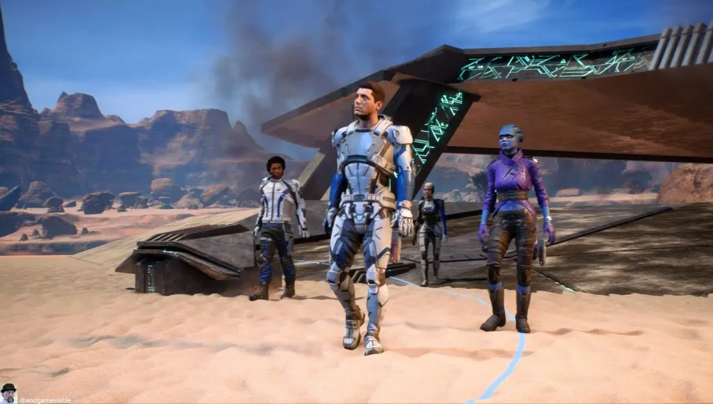 Not a Movie Night picture! Instead a random frame of video from early in the game.