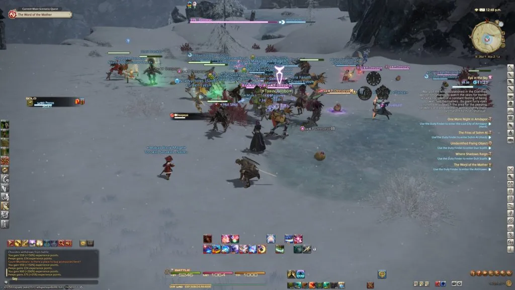 FATEs! After level 50! I can hardly even believe my eyes.