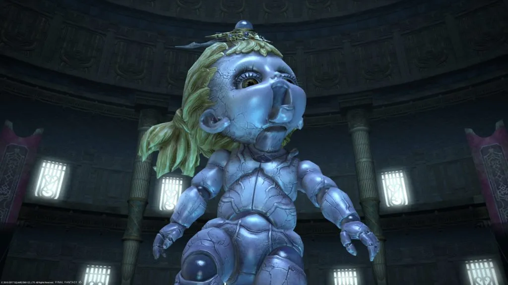 The stuff of nightmares. This … thing … was waiting at the end of The Antitower.