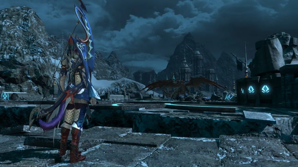 Staring down Nidhogg before the Final Steps of Faith.