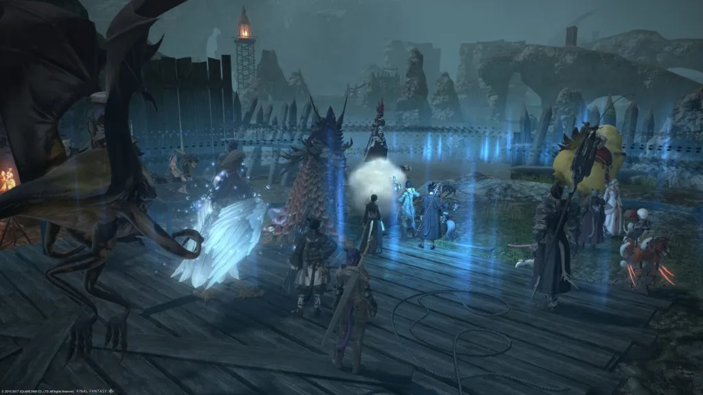 Waiting to start. Also from Wednesday night. I needed screenshots for this post. :)