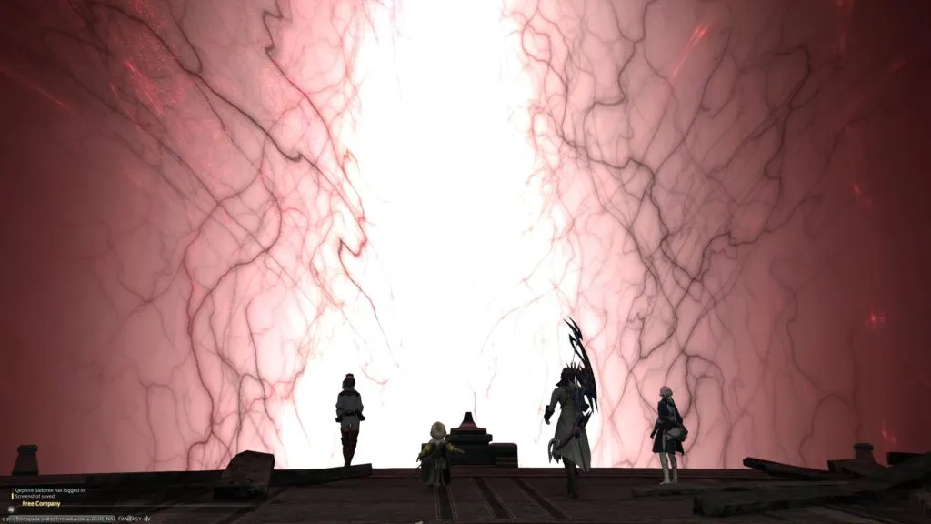I was so mad that I couldn&rsquo;t figure out how to hide the chat window during the cut scenes here.