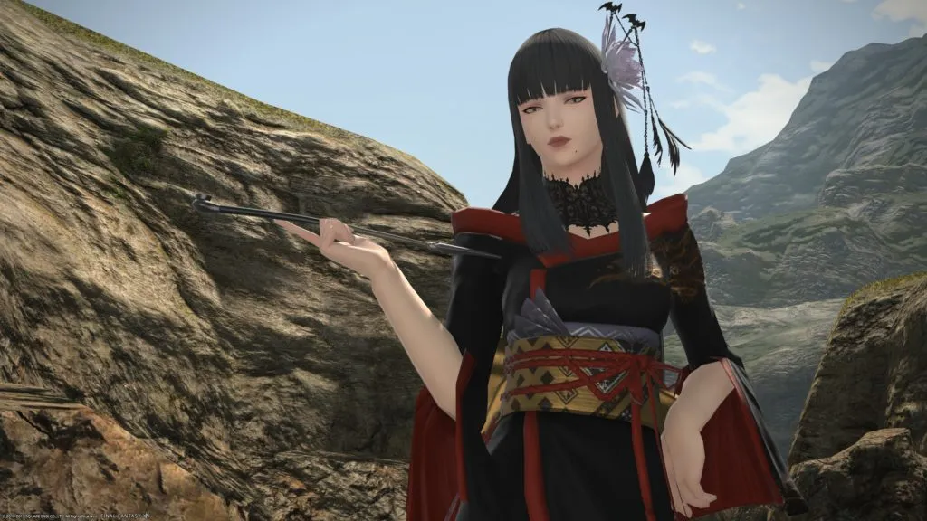 Yotsuyu, who must have studied under Cruella de Vil.