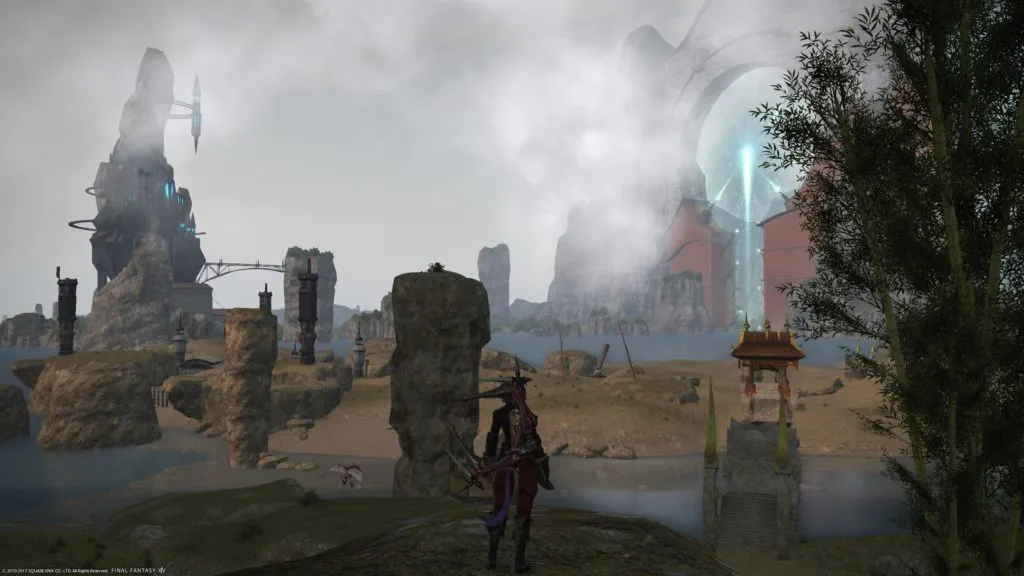 Yanxia, near the point of my maximum progression to date.