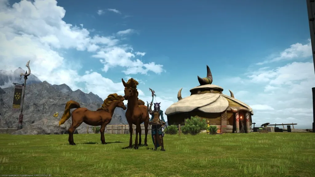 Wait I thought there weren&rsquo;t supposed to be any horses in Eorzea? Wait is Eorzea a continent or a planet? I don&rsquo;t know this game very well apparently. *scratches head, looking puzzled*