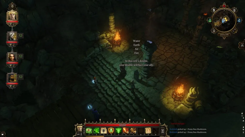 Twin Dungeons puzzle