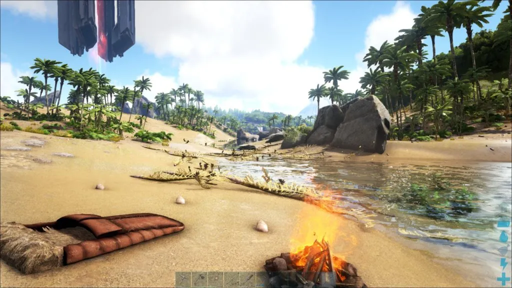 Base camp until I built a house.