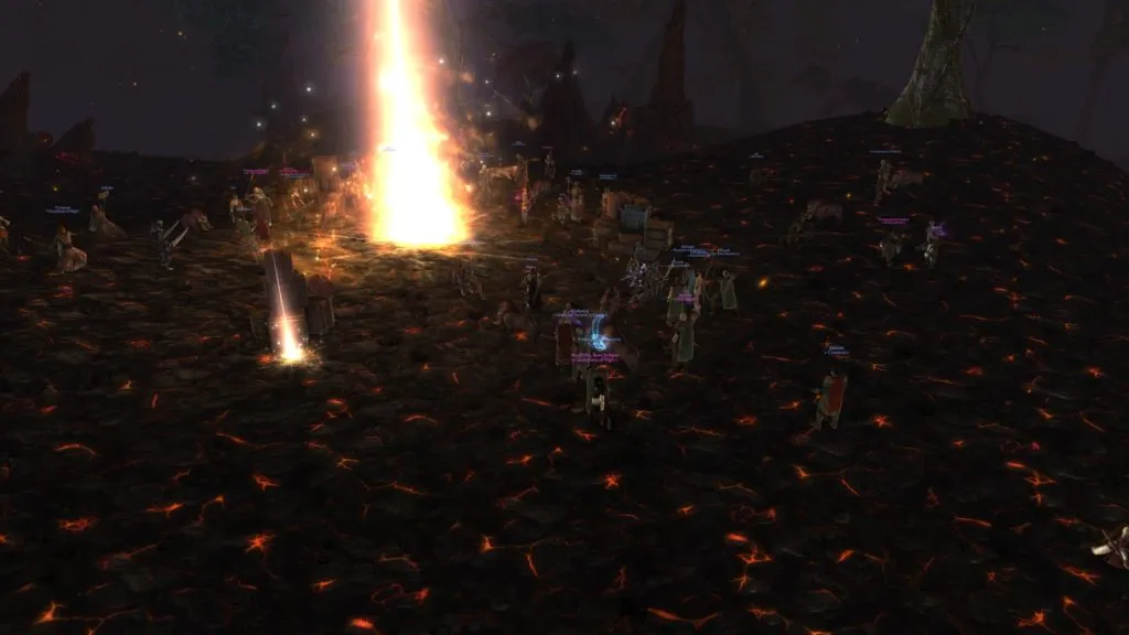 I believe this was one of the ever-popular major fire rifts in the fae areas near Sanctum. I think I was level 10 here, on Thursday.