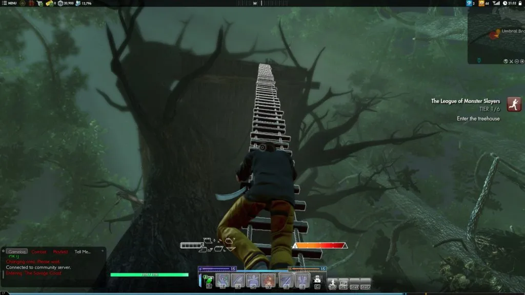 Secret World Legends, the League of Monster Slayers tree house