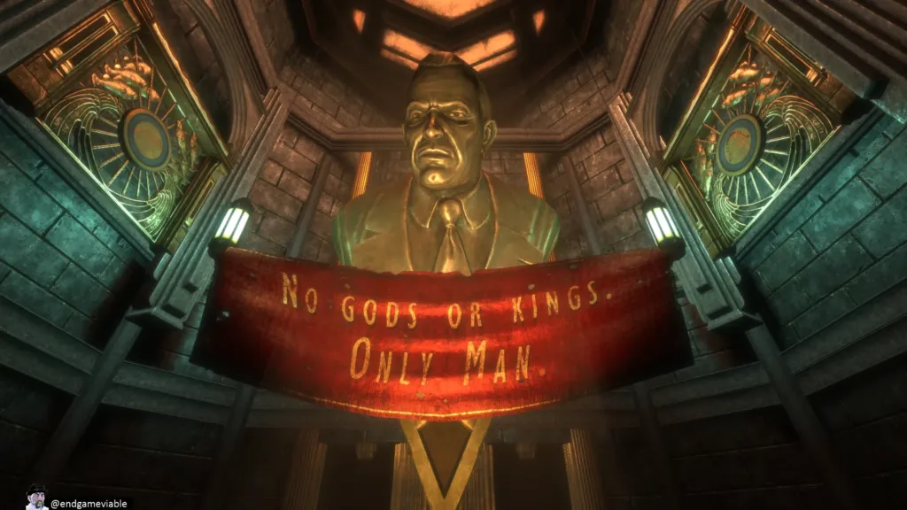 The obligatory screenshot from the beginning of BioShock.
