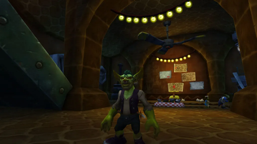 The last character I played in unsubscribed WoW: A level 3 Goblin, c. 2017