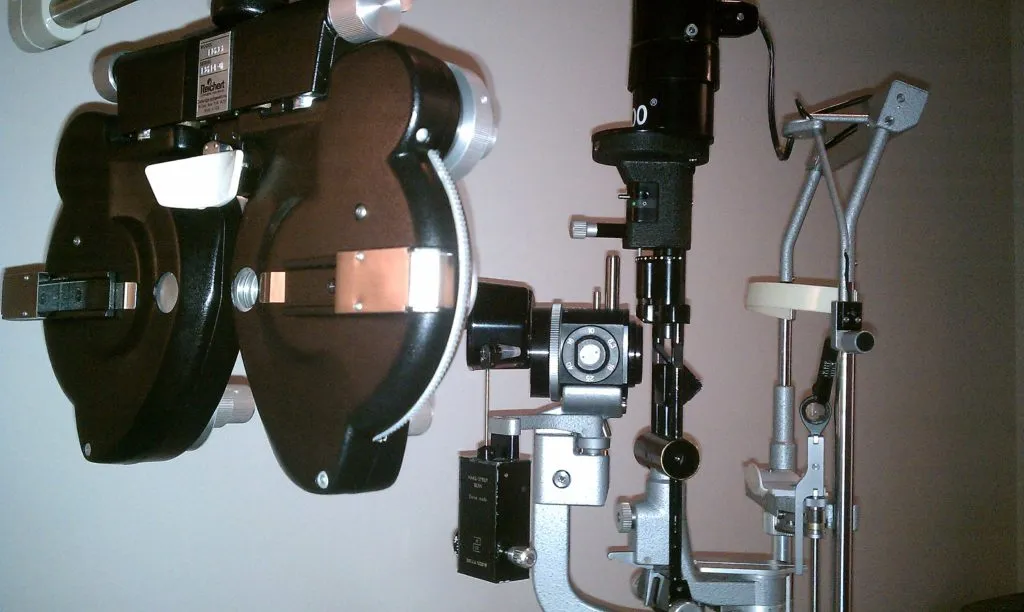 Not from today, but from 2010, the last time I saw an eye doctor before 2018.