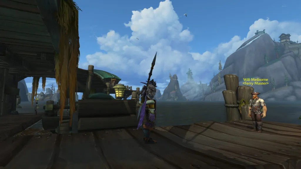 I guess I&rsquo;ve just spoiled that there is a realistic skybox and a ferry master in the first zone.