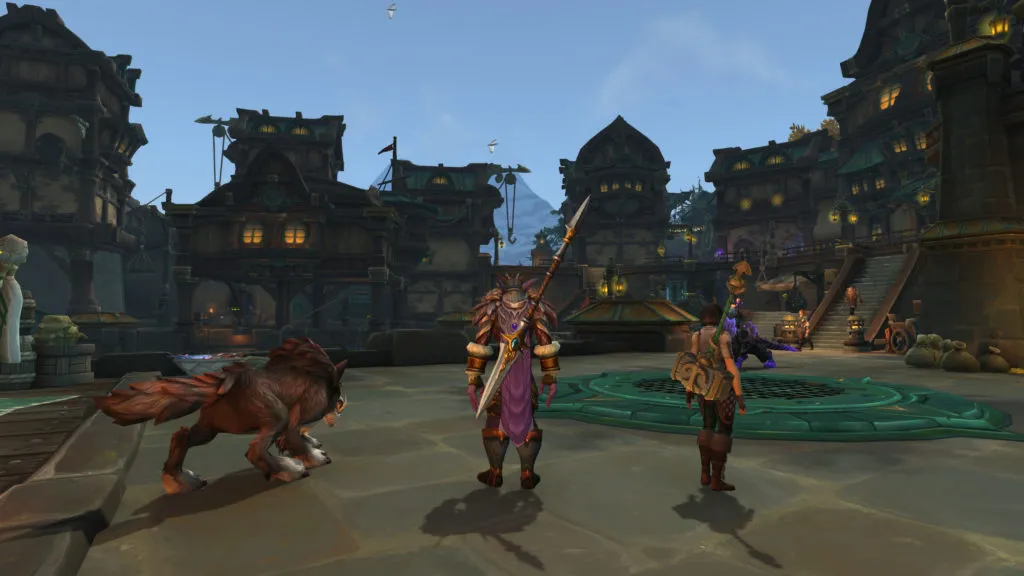 That&rsquo;s not Teldrassil, that&rsquo;s the new city in Kul Tiras, which I can confirm is, in fact, sprawling and confusing.