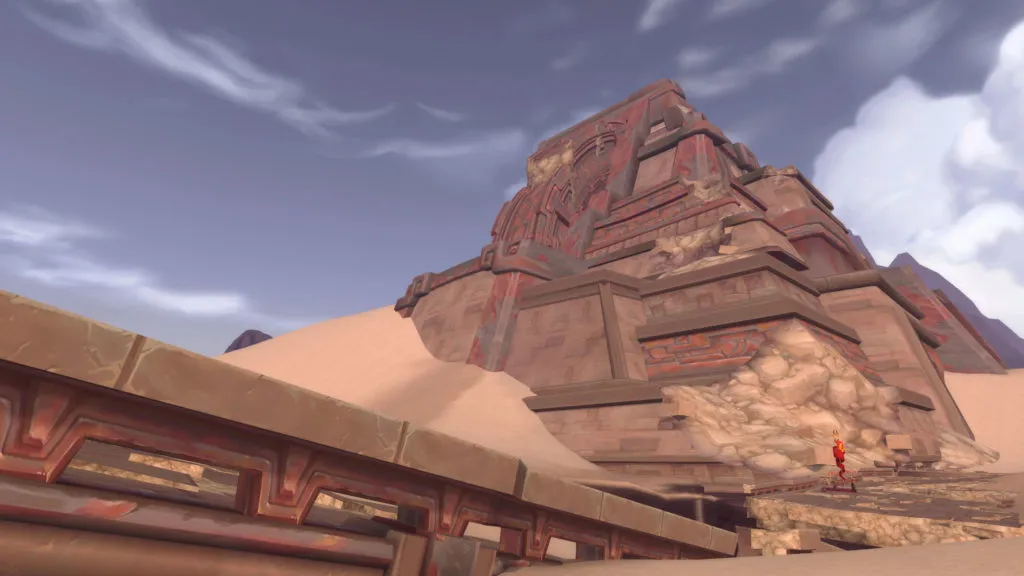 The first story thing WoW gave me to do upon reaching level 120 was to go to this Zandalar desert to assassinate some Horde NPCs.