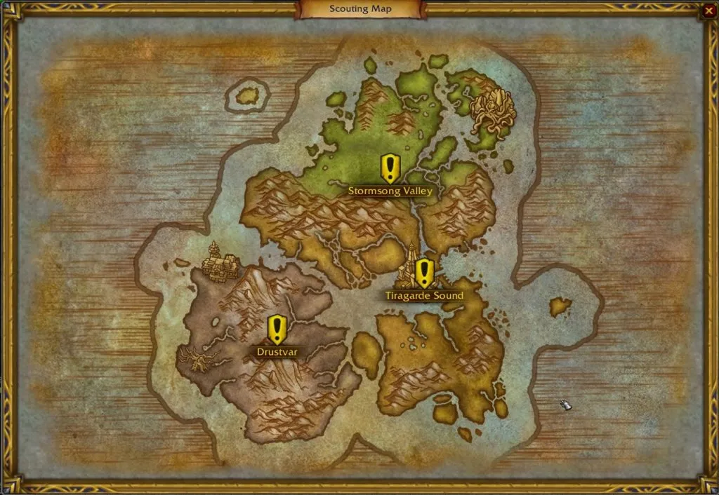 This is the "Big Map On The Wall" in the Harbormaster&rsquo;s Office, in case you don&rsquo;t know what I&rsquo;m talking about. It&rsquo;s where you pick the order of the zones you want to explore.