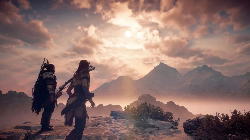 Horizon Zero Dawn, the only thing I&rsquo;ve played in the last week.