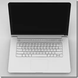Picture of a Vizio laptop