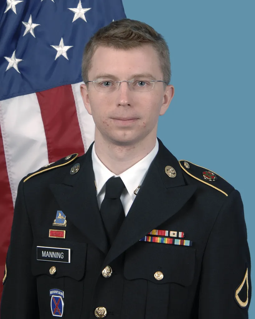 Bradley Manning Army Photo from Wikimedia Commons